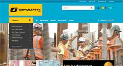 Desktop Screenshot of griyasafety.com