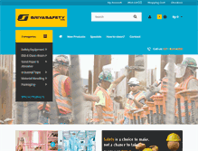 Tablet Screenshot of griyasafety.com